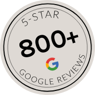 700+ 5-Star Google Reviews